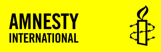 Amnesty International 'Signature' - candle and wordmark - CMYK, 2010. See Items below for vector files - .SVG (ID:95161) and .EPS (ID:95162).