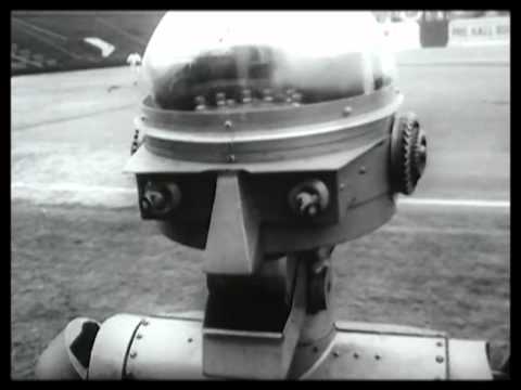 昔の野球のロボット審判