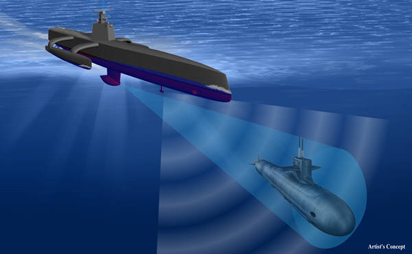 米ロボット潜水艦