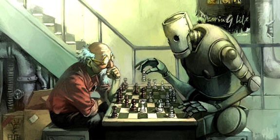 チェスロボット＿人間と協力