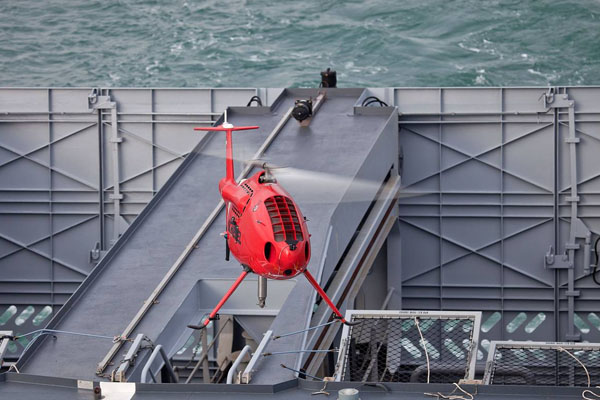 カナダ沿岸警備隊にSchiebel社製の無人航空機をテスト導入 - ROBOTEER（ロボティア）