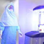 超強力な紫外線で病原菌を撲滅するロボット・XENEX