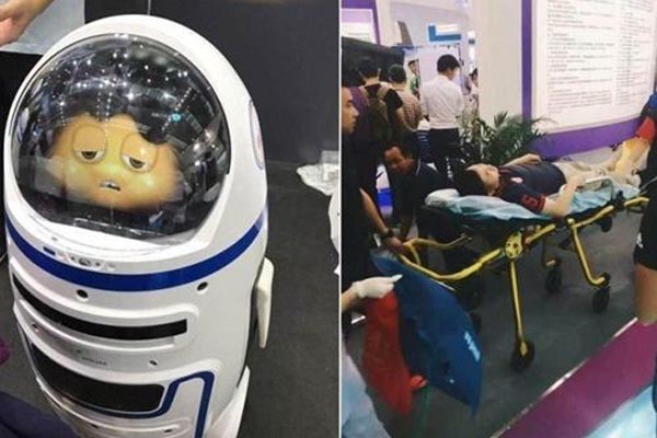 ロボット_暴走_中国