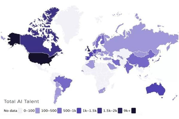 Ai人材 専門家数 世界ランキング トップ3は米英カナダ 日本は Roboteer ロボティア
